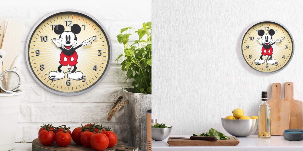 Here’s a Mickey Mouse form of Amazon’s Echo Wall Clock